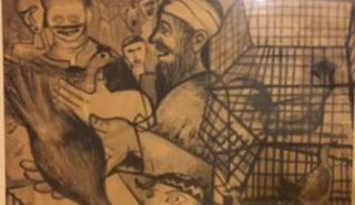 من أعمال الفنان المصري فؤاد كامل في المرحلة السيريالية (أرشيفية)