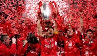 صورة تتويج ليفربول 2005