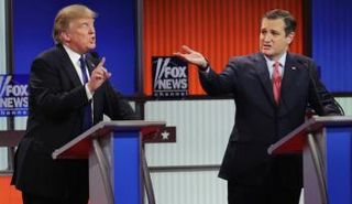 تيد كروز و دونالد ترامب