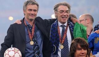 مورينيو مع ماسيمو موراتي