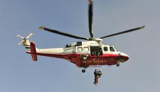 مروحية تابعة لشرطة أبوظبي