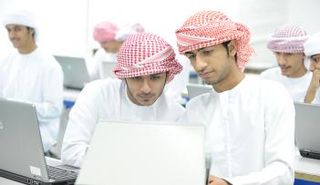 الطلاب في المسابقة