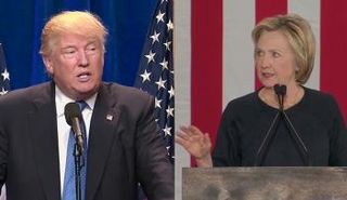 هيلاري كلينتون ودونالد ترامب