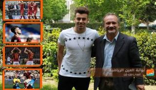 شعراوي مع مراسل بوابة العين في إيطاليا