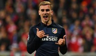 أنطوان جريزمان مهاجم أتليتكو مدريد الإسباني