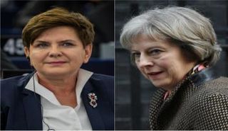 تيريزا ماي وبياتا شيدلو