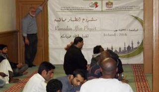 المؤسسات الخيرية الإماراتية تختتم مشروع إفطار الصائم في إيرلندا