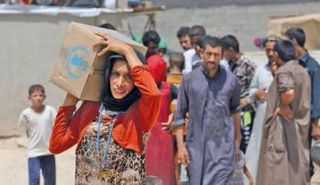 صورة أرشيفية لبلدة الشرقاط العراقية