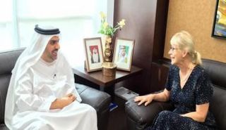 محمد سليم العلماء يلتقي بسفيرة فنلندا ريتا سوان