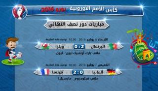 نتائج الدور نصف النهائي