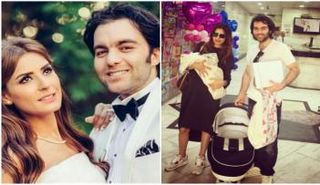 شريف رمزي وزوجته