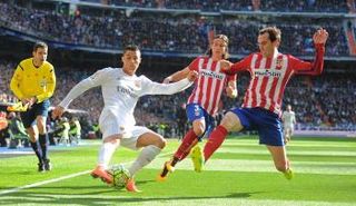 ريال مدريد أمام أتلتيكو مدريد