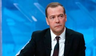  رئيس وزراء روسيا ديمتري ميدفيديف