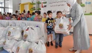 كل طفل حصته المؤلفة من 4 قطع