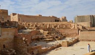 صورة أرشيفية لموقع أثري في السعودية
