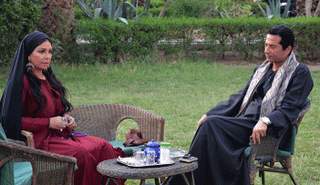 عمرو سعد وسوسن بدر في 