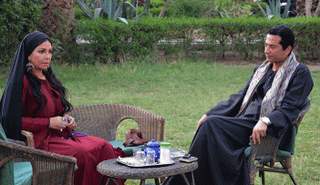 عمرو سعد وسوسن بدر في 