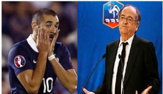 رئيس الاتحاد الفرنسي و بنزيمة