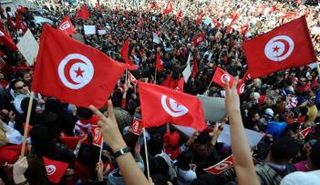 الاحتفالات اليوم بالذكرى الخامسة لثورة تونس