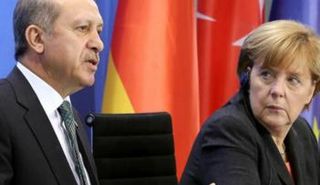 ميركل وأردوغان - أرشيفية