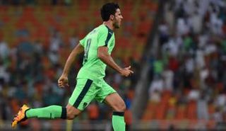 لقطة من المباراة