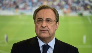 رئيس نادي ريال مدريد فلورنتينو بيريز