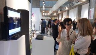 جانب من عمل الفنانين في لبنان        