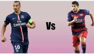 لويس سواريز وزلاتان إبراهيموفيتش