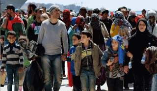 اللاجئون السوريون