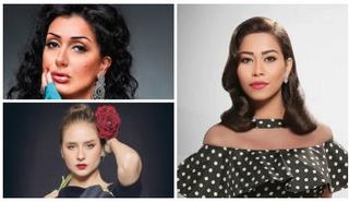 شيرين ونيلي كريم وغادة عبد الرازق