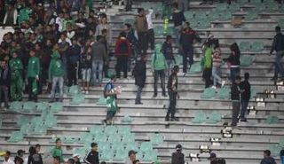 أحداث شغب جماهير الرجاء