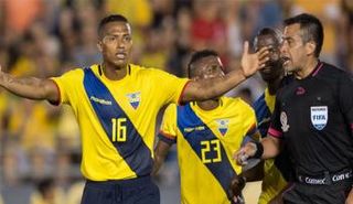 لقطة من المباراة