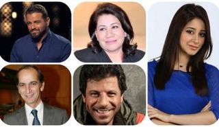 عدد من نجوم الدراما العربية المشاركين في المسلسلات الرمضانية لهذا العام