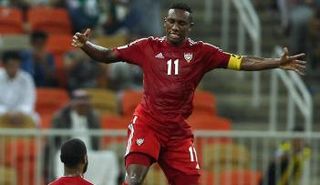 أحمد خليل مهاجم نادي الأهلي الإماراتي 