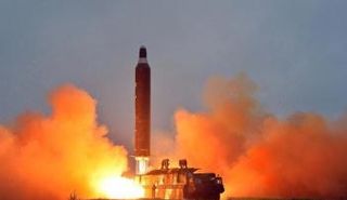 أحد تجارب كوريا الشمالية - رويترز