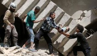 استهداف المدنيين في سوريا