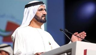 الشيخ محمد بن راشد آل مكتوم نائب رئيس دولة الإمارات رئيس مجلس الوزراء حاكم دبي