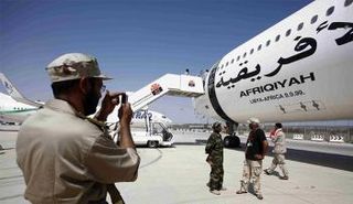 طائرة القذافي الرئاسية