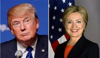 دونالد ترامب وهيلاري كلينتون