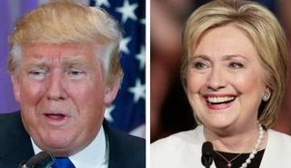 هيلاري كينتون ودونالد ترامب