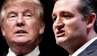 تيد كروز ودونالد ترامب