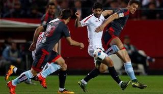 من مباراة إشبيلية وسيلتا فيجو