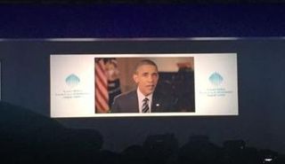  الرئيس الأمريكي باراك أوباما