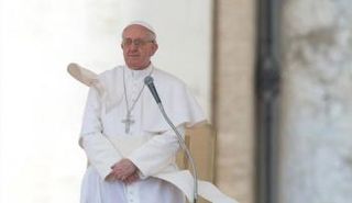 البابا فرنسيس بابا الفاتيكان 