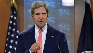  وزير الخارجية الأمريكي، جون كيري