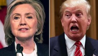 هيلاري كلينتون ودونالد ترامب