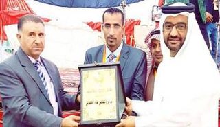 خالد الظنحاني في مهرجان البوادي الأردنية السياحي 2016 