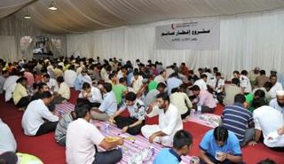 إحدى خيم مشروع 