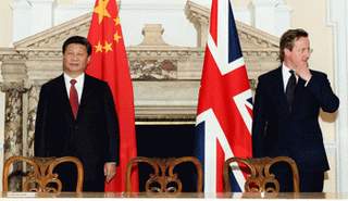كاميرون والرئيس الصيني