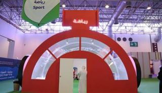 خلال الورش الرياضية التي أقيمت ضمن فعاليات مهرجان الشارقة القرائي للطفل